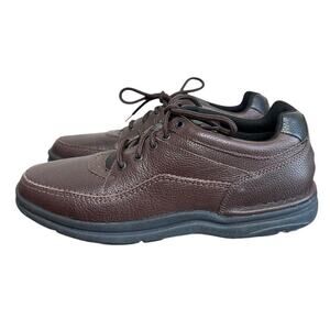 Rockport Men’s World Tour Classic Brown Leather Comfort Shoes K70884 Size 13